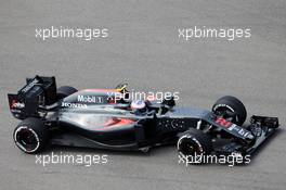 Jenson Button (GBR) McLaren MP4-31. 29.10.2016. Formula 1 World Championship, Rd 4, Russian Grand Prix, Sochi Autodrom, Sochi, Russia, Practice Day.