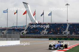 Felipe Nasr (BRA) Sauber C35. 29.10.2016. Formula 1 World Championship, Rd 4, Russian Grand Prix, Sochi Autodrom, Sochi, Russia, Practice Day.