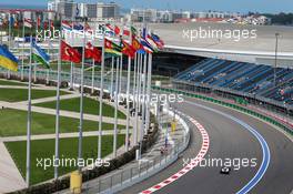 Valtteri Bottas (FIN) Williams FW38. 29.10.2016. Formula 1 World Championship, Rd 4, Russian Grand Prix, Sochi Autodrom, Sochi, Russia, Practice Day.