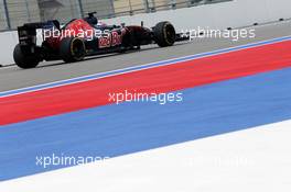 Max Verstappen (NLD) Scuderia Toro Rosso STR11. 29.10.2016. Formula 1 World Championship, Rd 4, Russian Grand Prix, Sochi Autodrom, Sochi, Russia, Practice Day.