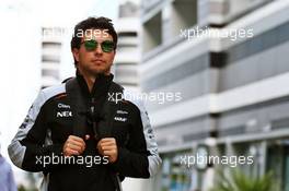 Sergio Perez (MEX) Sahara Force India F1. 29.10.2016. Formula 1 World Championship, Rd 4, Russian Grand Prix, Sochi Autodrom, Sochi, Russia, Practice Day.