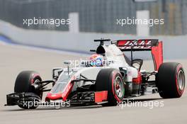 Romain Grosjean (FRA) Haas F1 Team VF-16. 29.10.2016. Formula 1 World Championship, Rd 4, Russian Grand Prix, Sochi Autodrom, Sochi, Russia, Practice Day.