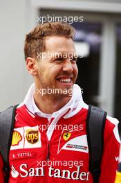 Sebastian Vettel (GER) Ferrari. 29.10.2016. Formula 1 World Championship, Rd 4, Russian Grand Prix, Sochi Autodrom, Sochi, Russia, Practice Day.
