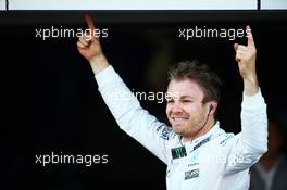 Race winner Nico Rosberg (GER) Mercedes AMG F1 celebrates in parc ferme. 01.05.2016. Formula 1 World Championship, Rd 4, Russian Grand Prix, Sochi Autodrom, Sochi, Russia, Race Day.