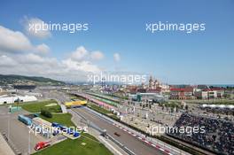 Daniil Kvyat (RUS) Red Bull Racing RB12. 01.05.2016. Formula 1 World Championship, Rd 4, Russian Grand Prix, Sochi Autodrom, Sochi, Russia, Race Day.