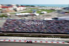 Max Verstappen (NLD) Scuderia Toro Rosso STR11. 01.05.2016. Formula 1 World Championship, Rd 4, Russian Grand Prix, Sochi Autodrom, Sochi, Russia, Race Day.