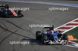 Felipe Nasr (BRA) Sauber C35. 01.05.2016. Formula 1 World Championship, Rd 4, Russian Grand Prix, Sochi Autodrom, Sochi, Russia, Race Day.