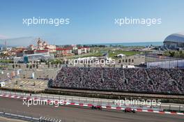 Carlos Sainz Jr (ESP) Scuderia Toro Rosso STR11. 01.05.2016. Formula 1 World Championship, Rd 4, Russian Grand Prix, Sochi Autodrom, Sochi, Russia, Race Day.