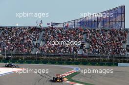 Daniil Kvyat (RUS) Red Bull Racing RB12. 01.05.2016. Formula 1 World Championship, Rd 4, Russian Grand Prix, Sochi Autodrom, Sochi, Russia, Race Day.