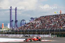Kimi Raikkonen (FIN) Ferrari SF16-H. 01.05.2016. Formula 1 World Championship, Rd 4, Russian Grand Prix, Sochi Autodrom, Sochi, Russia, Race Day.