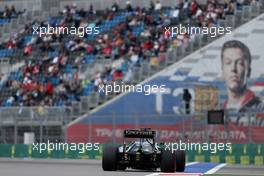 Sergio Perez (MEX), Sahara Force India  30.04.2016. Formula 1 World Championship, Rd 4, Russian Grand Prix, Sochi Autodrom, Sochi, Russia, Qualifying Day.