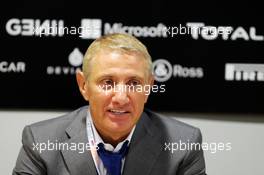 Boris Rotenberg (RUS) SMP Bank and SGM Group Co-Owner at a Renault Sport F1 Team Media Call. 30.04.2016. Formula 1 World Championship, Rd 4, Russian Grand Prix, Sochi Autodrom, Sochi, Russia, Qualifying Day.
