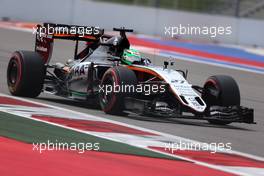 Nico Hulkenberg (GER), Sahara Force India  30.04.2016. Formula 1 World Championship, Rd 4, Russian Grand Prix, Sochi Autodrom, Sochi, Russia, Qualifying Day.