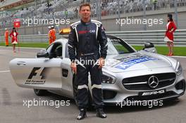 Bernd Maylander (GER) FIA Safety Car Driver. 01.05.2016. Formula 1 World Championship, Rd 4, Russian Grand Prix, Sochi Autodrom, Sochi, Russia, Race Day.