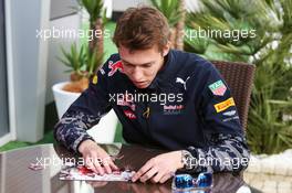 Daniil Kvyat (RUS) Red Bull Racing. 28.04.2016. Formula 1 World Championship, Rd 4, Russian Grand Prix, Sochi Autodrom, Sochi, Russia, Preparation Day.