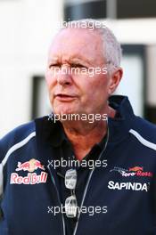 John Booth (GBR) Scuderia Toro Rosso Director of Racing. 28.04.2016. Formula 1 World Championship, Rd 4, Russian Grand Prix, Sochi Autodrom, Sochi, Russia, Preparation Day.