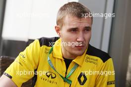 Sergey Sirotkin (RUS) Renault Sport F1 Team Test Driver. 28.04.2016. Formula 1 World Championship, Rd 4, Russian Grand Prix, Sochi Autodrom, Sochi, Russia, Preparation Day.