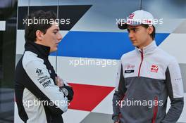 (L to R): Alfonso Celis Jr (MEX) Sahara Force India F1 Development Driver with Esteban Gutierrez (MEX) Haas F1 Team. 28.04.2016. Formula 1 World Championship, Rd 4, Russian Grand Prix, Sochi Autodrom, Sochi, Russia, Preparation Day.