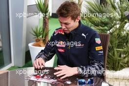 Daniil Kvyat (RUS) Red Bull Racing. 28.04.2016. Formula 1 World Championship, Rd 4, Russian Grand Prix, Sochi Autodrom, Sochi, Russia, Preparation Day.