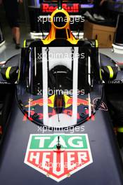 The Red Bull Racing RB12 fitted with the Aero Screen. 28.04.2016. Formula 1 World Championship, Rd 4, Russian Grand Prix, Sochi Autodrom, Sochi, Russia, Preparation Day.