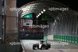 Nico Rosberg (GER) Mercedes AMG F1 W07 Hybrid. 16.09.2016. Formula 1 World Championship, Rd 15, Singapore Grand Prix, Marina Bay Street Circuit, Singapore, Practice Day.