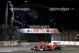 Sebastian Vettel (GER), Scuderia Ferrari  16.09.2016. Formula 1 World Championship, Rd 15, Singapore Grand Prix, Marina Bay Street Circuit, Singapore, Practice Day.