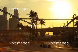 Sergio Perez (MEX), Sahara Force India  16.09.2016. Formula 1 World Championship, Rd 15, Singapore Grand Prix, Marina Bay Street Circuit, Singapore, Practice Day.