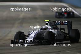 Valtteri Bottas (FIN), Williams F1 Team  16.09.2016. Formula 1 World Championship, Rd 15, Singapore Grand Prix, Marina Bay Street Circuit, Singapore, Practice Day.