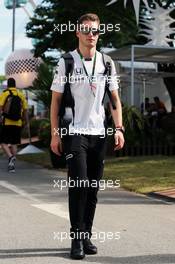 Stoffel Vandoorne (BEL) McLaren Test and Reserve Driver. 16.09.2016. Formula 1 World Championship, Rd 15, Singapore Grand Prix, Marina Bay Street Circuit, Singapore, Practice Day.