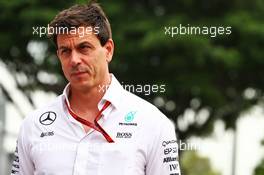 Toto Wolff (GER) Mercedes AMG F1 Shareholder and Executive Director. 17.09.2016. Formula 1 World Championship, Rd 15, Singapore Grand Prix, Marina Bay Street Circuit, Singapore, Qualifying Day.
