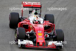 Sebastian Vettel (GER), Scuderia Ferrari  17.09.2016. Formula 1 World Championship, Rd 15, Singapore Grand Prix, Marina Bay Street Circuit, Singapore, Qualifying Day.