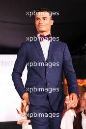 Pascal Wehrlein (GER) Manor Racing at the Amber Lounge Fashion Show. 17.09.2016. Formula 1 World Championship, Rd 15, Singapore Grand Prix, Marina Bay Street Circuit, Singapore, Qualifying Day.