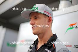 Nico Hulkenberg (GER), Sahara Force India  15.09.2016. Formula 1 World Championship, Rd 15, Singapore Grand Prix, Marina Bay Street Circuit, Singapore, Preparation Day.