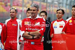 Maurizio Arrivabene (ITA) Ferrari Team Principal. 15.09.2016. Formula 1 World Championship, Rd 15, Singapore Grand Prix, Marina Bay Street Circuit, Singapore, Preparation Day.