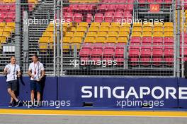 Valtteri Bottas (FIN), Williams F1 Team  15.09.2016. Formula 1 World Championship, Rd 15, Singapore Grand Prix, Marina Bay Street Circuit, Singapore, Preparation Day.