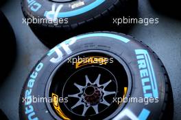 Pirelli tyres  15.09.2016. Formula 1 World Championship, Rd 15, Singapore Grand Prix, Marina Bay Street Circuit, Singapore, Preparation Day.