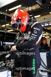 Nikita Mazepin (RUS) Sahara Force India F1 Team Development Driver. 12.07.2016. Formula One In-Season Testing, Day One, Silverstone, England. Tuesday.