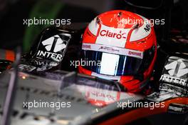 Nikita Mazepin (RUS) Sahara Force India F1 VJM09 Development Driver. 12.07.2016. Formula One In-Season Testing, Day One, Silverstone, England. Tuesday.