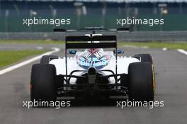 Valtteri Bottas (FIN) Williams Martini Racing FW38. 13.07.2016. Formula One In-Season Testing, Day Two, Silverstone, England. Wednesday.