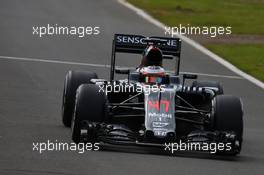 Stoffel Vandoorne (BEL) McLaren Test and Reserve Driver. 13.07.2016. Formula One In-Season Testing, Day Two, Silverstone, England. Wednesday.