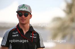 Nico Hulkenberg (GER) Sahara Force India F1. 25.11.2016. Formula 1 World Championship, Rd 21, Abu Dhabi Grand Prix, Yas Marina Circuit, Abu Dhabi, Practice Day.