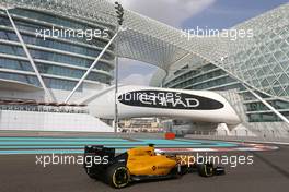 Kevin Magnussen (DEN) Renault Sport F1 Team  25.11.2016. Formula 1 World Championship, Rd 21, Abu Dhabi Grand Prix, Yas Marina Circuit, Abu Dhabi, Practice Day.