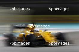 Kevin Magnussen (DEN) Renault Sport F1 Team RS16. 25.11.2016. Formula 1 World Championship, Rd 21, Abu Dhabi Grand Prix, Yas Marina Circuit, Abu Dhabi, Practice Day.