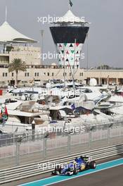 Marcus Ericsson (SWE) Sauber C35. 25.11.2016. Formula 1 World Championship, Rd 21, Abu Dhabi Grand Prix, Yas Marina Circuit, Abu Dhabi, Practice Day.