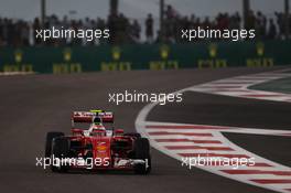 Kimi Raikkonen (FIN) Ferrari SF16-H. 26.11.2016. Formula 1 World Championship, Rd 21, Abu Dhabi Grand Prix, Yas Marina Circuit, Abu Dhabi, Qualifying Day.