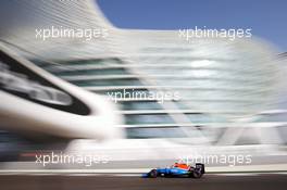 Esteban Ocon (FRA) Manor Racing MRT05. 26.11.2016. Formula 1 World Championship, Rd 21, Abu Dhabi Grand Prix, Yas Marina Circuit, Abu Dhabi, Qualifying Day.