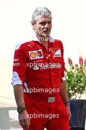 Maurizio Arrivabene (ITA) Ferrari Team Principal. 26.11.2016. Formula 1 World Championship, Rd 21, Abu Dhabi Grand Prix, Yas Marina Circuit, Abu Dhabi, Qualifying Day.