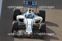 Felipe Massa (BRA) Williams F1 Team  26.11.2016. Formula 1 World Championship, Rd 21, Abu Dhabi Grand Prix, Yas Marina Circuit, Abu Dhabi, Qualifying Day.