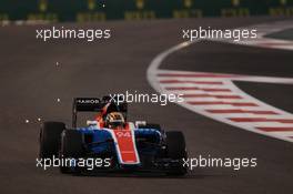 Pascal Wehrlein (GER) Manor Racing MRT05. 26.11.2016. Formula 1 World Championship, Rd 21, Abu Dhabi Grand Prix, Yas Marina Circuit, Abu Dhabi, Qualifying Day.