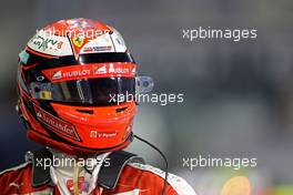 Kimi Raikkonen (FIN) Scuderia Ferrari  26.11.2016. Formula 1 World Championship, Rd 21, Abu Dhabi Grand Prix, Yas Marina Circuit, Abu Dhabi, Qualifying Day.